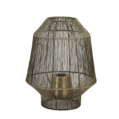 TABLE LAMP LAMPION WIRE BRONZE     - TABLE LAMPS